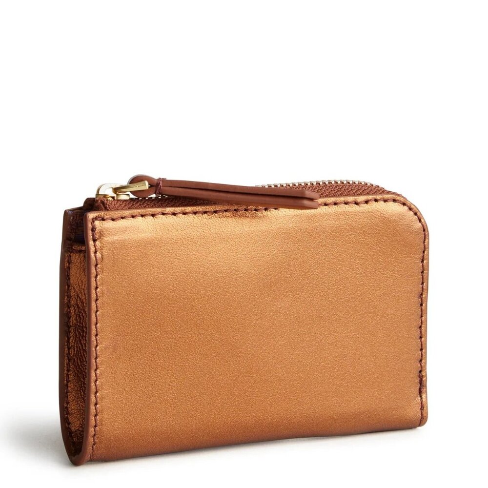 Vera Bradley Leather Zip Card Holder